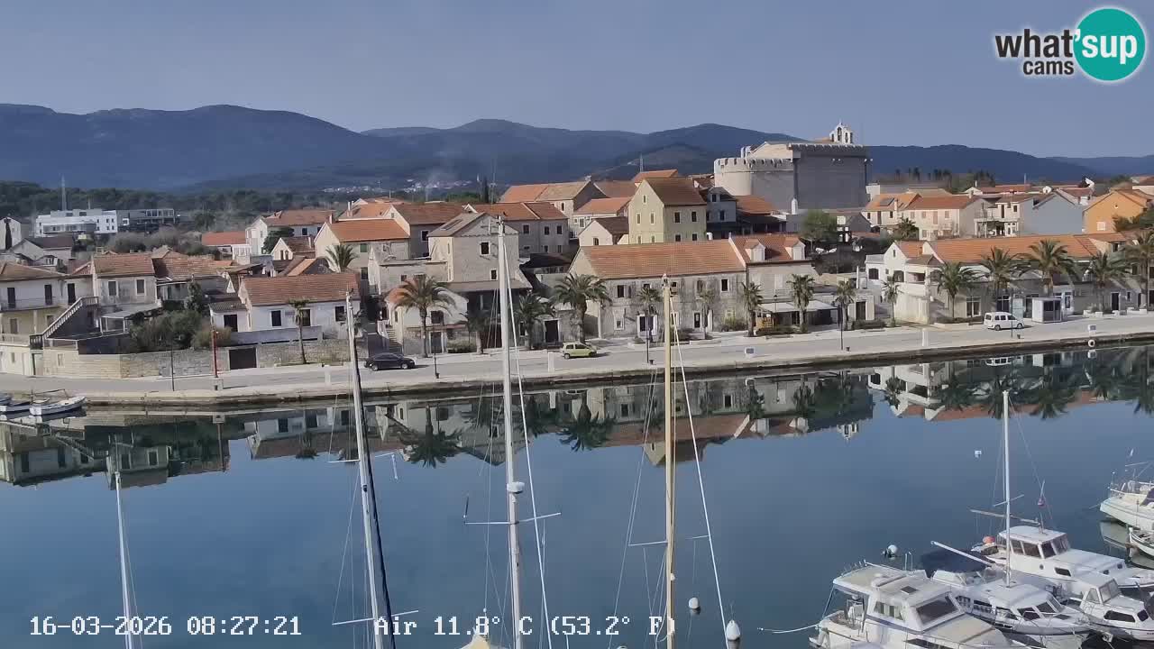 Web kamera Hvar Vrboska marina | otok Hvar | Dalmacija