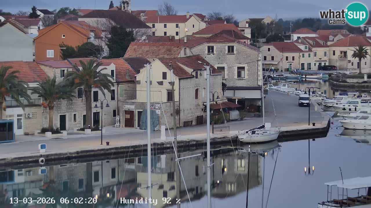 Livecam Vrboska marina | Hvar island | Dalmatia