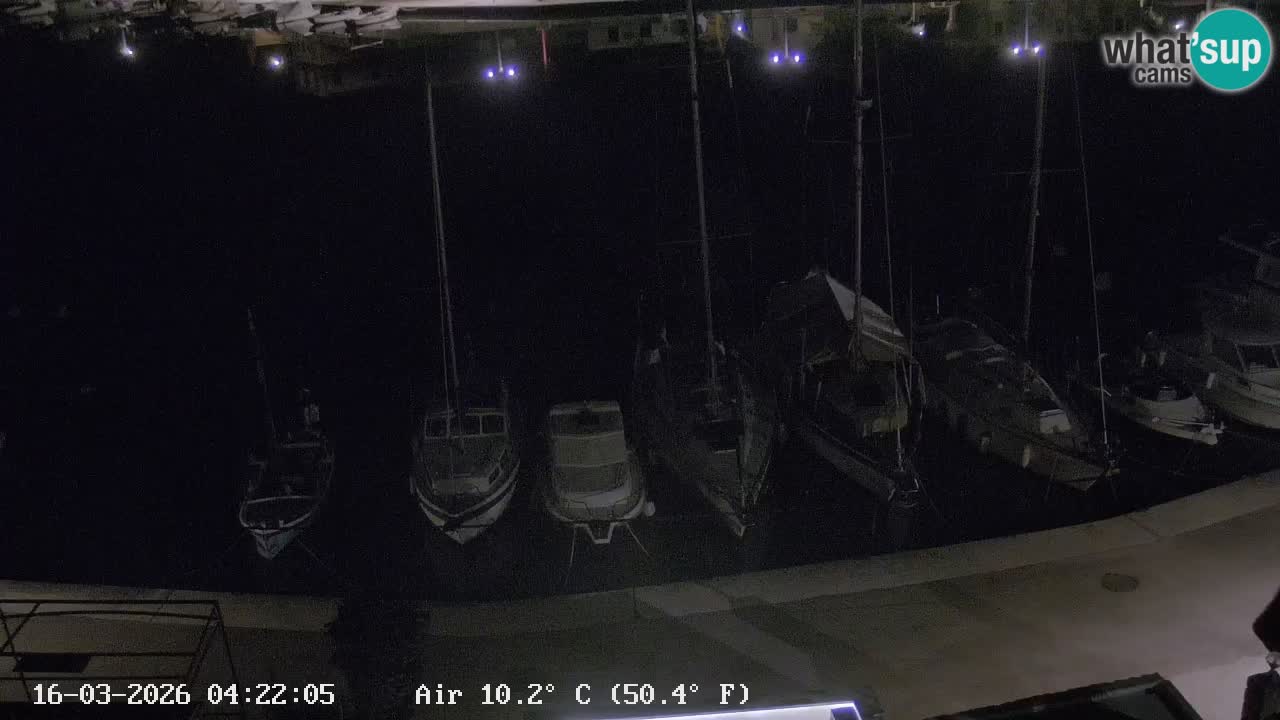 Livecam Vrboska marina | Hvar island | Dalmatia