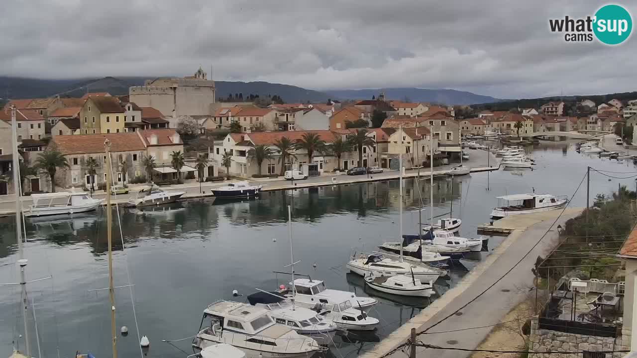 Livecam Hvar Vrboska marina | Île de Hvar | Dalmatia