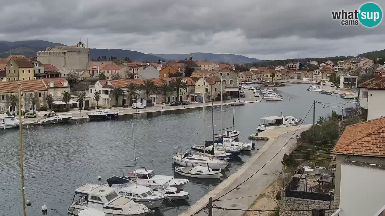 Livecam Hvar Vrboska marina | Île de Hvar | Dalmatia