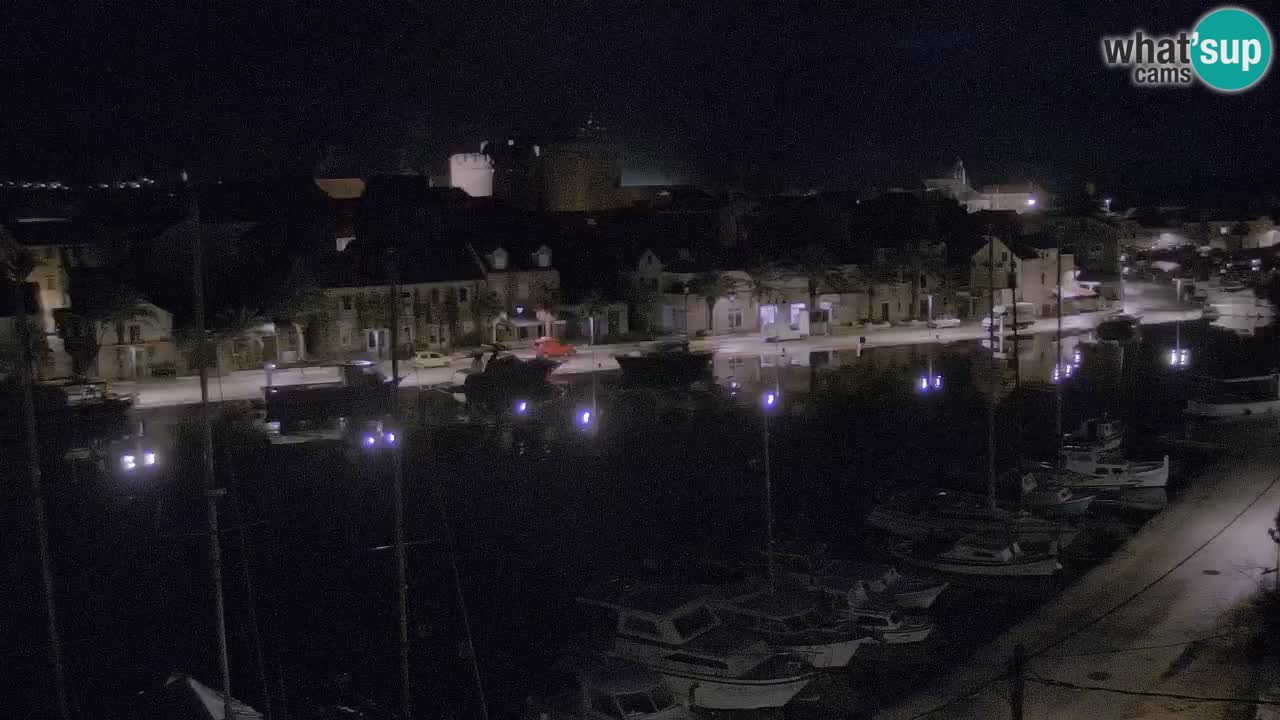 Livecam Hvar Vrboska marina | Île de Hvar | Dalmatia