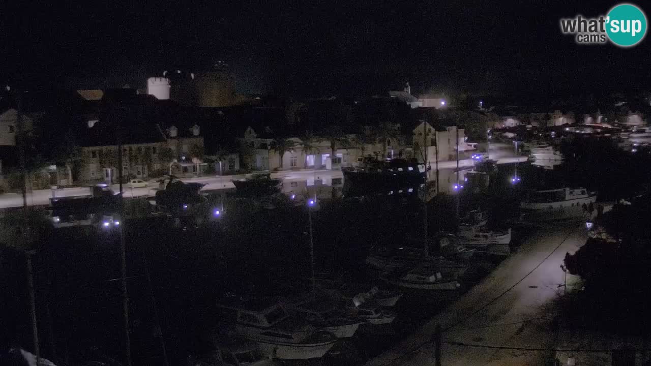 Livecam Hvar Vrboska marina | Île de Hvar | Dalmatia