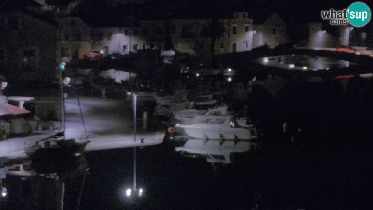 Webcam Vrboska marina | Hvar Insel | Dalmatien