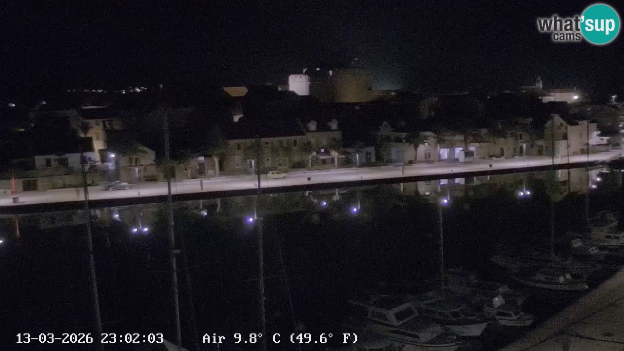 Web kamera Hvar Vrboska marina | otok Hvar | Dalmacija