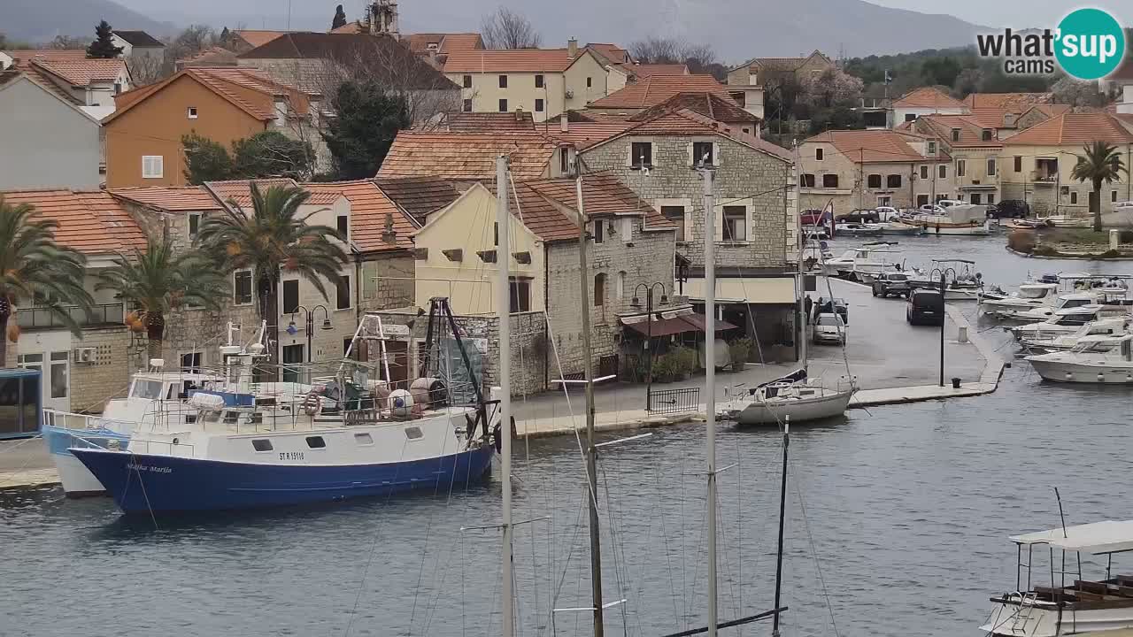 Web kamera Hvar Vrboska marina | otok Hvar | Dalmacija