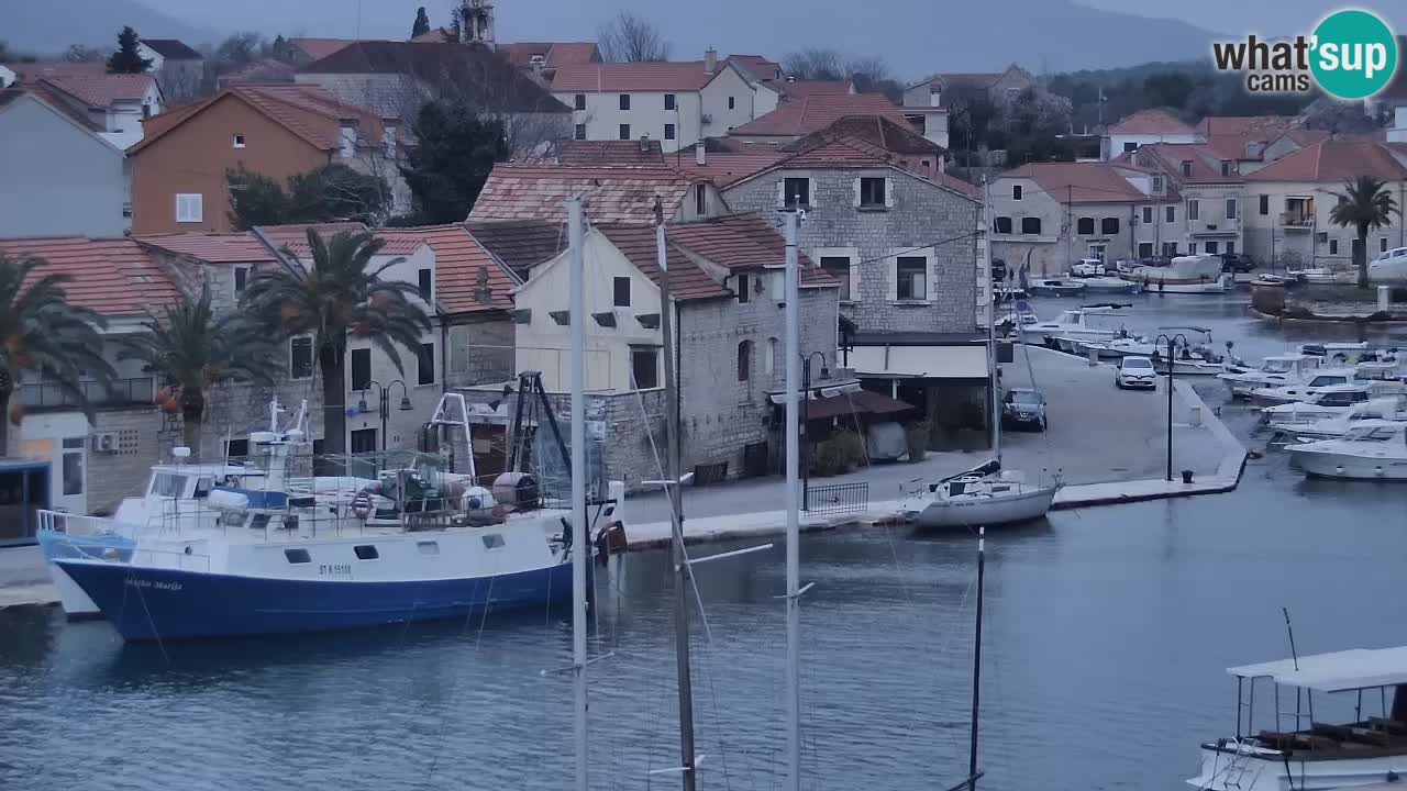Livecam Vrboska marina | Hvar island | Dalmatia