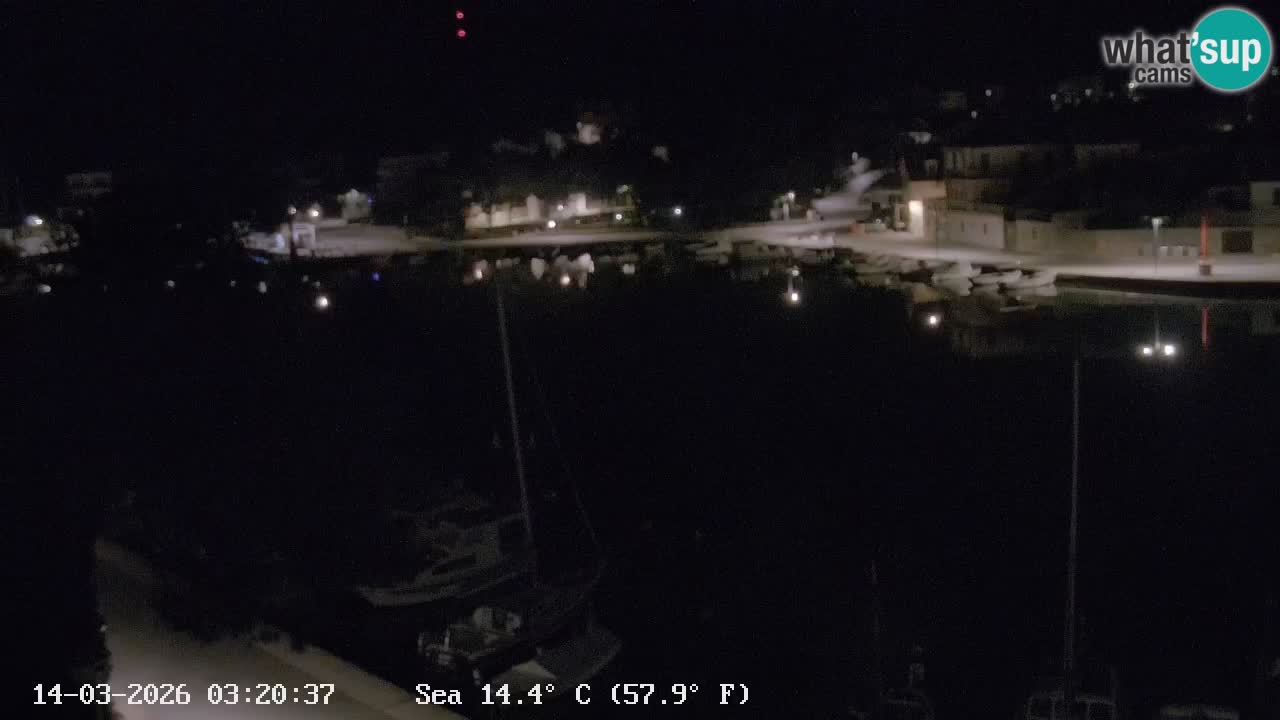 Livecam Vrboska marina | Hvar island | Dalmatia