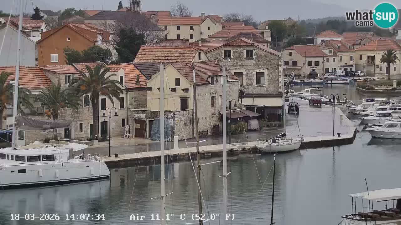 Webcam Hvar Vrboska marina | Dalmazia
