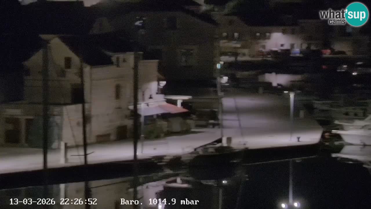 Livecam Vrboska marina | Hvar island | Dalmatia