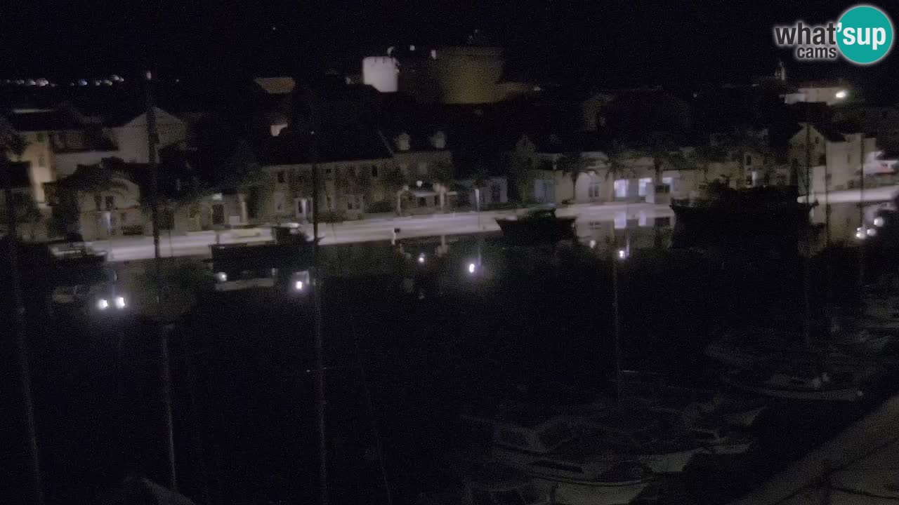 Webcam Hvar Vrboska marina | Dalmazia
