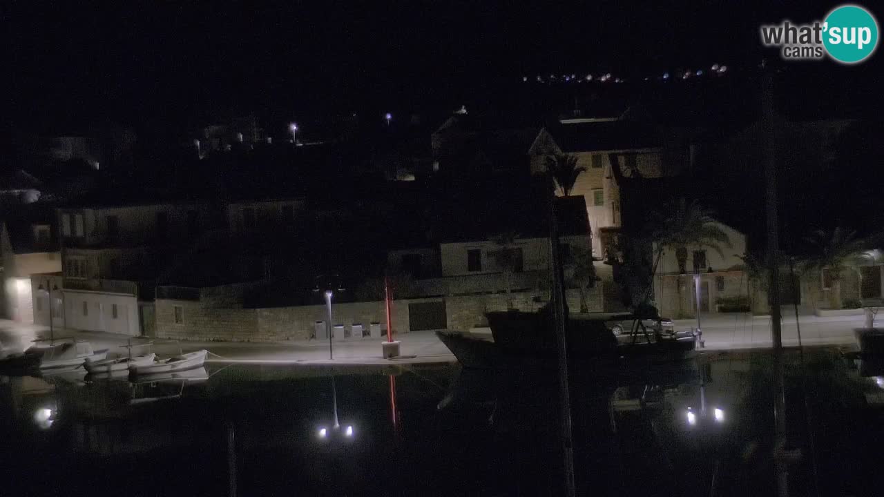 Livecam Hvar Vrboska marina | Île de Hvar | Dalmatia