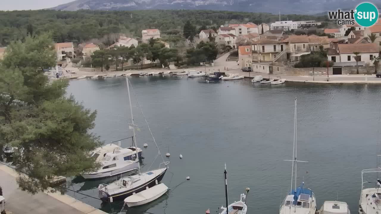 Webcam Vrboska marina | Hvar Insel | Dalmatien