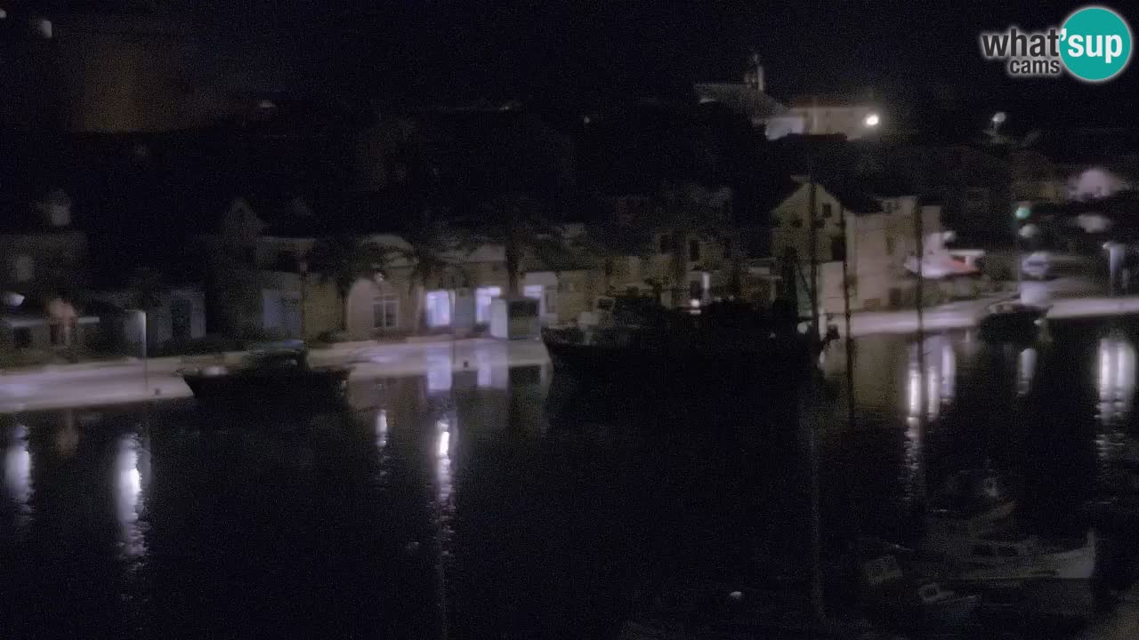 Livecam Hvar Vrboska marina | Île de Hvar | Dalmatia
