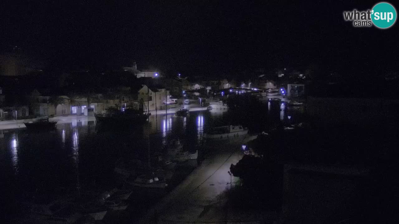 Webcam Vrboska marina | Hvar Insel | Dalmatien