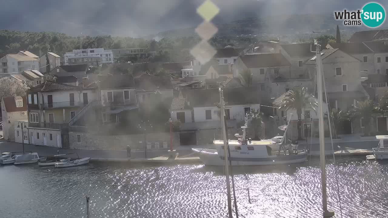 Web kamera Hvar Vrboska marina | otok Hvar | Dalmacija