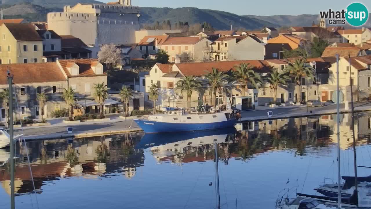 Webcam Vrboska marina | Hvar Insel | Dalmatien