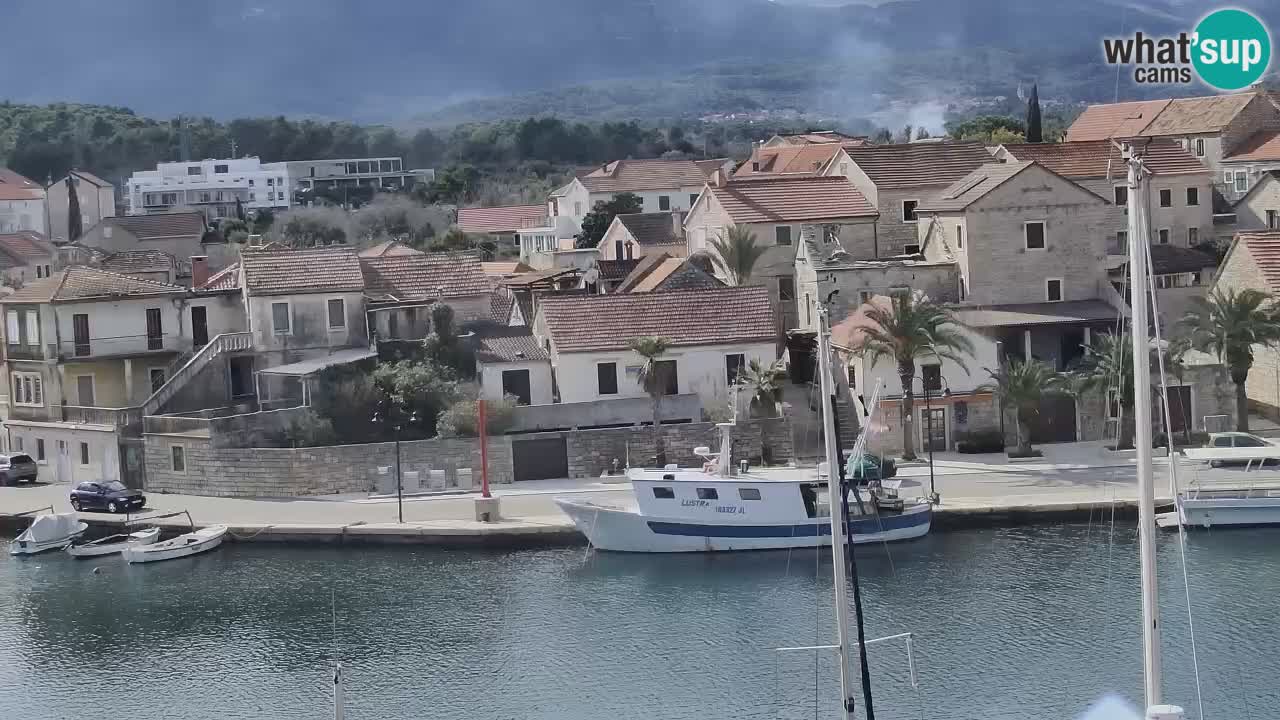 Livecam Hvar Vrboska marina | Île de Hvar | Dalmatia