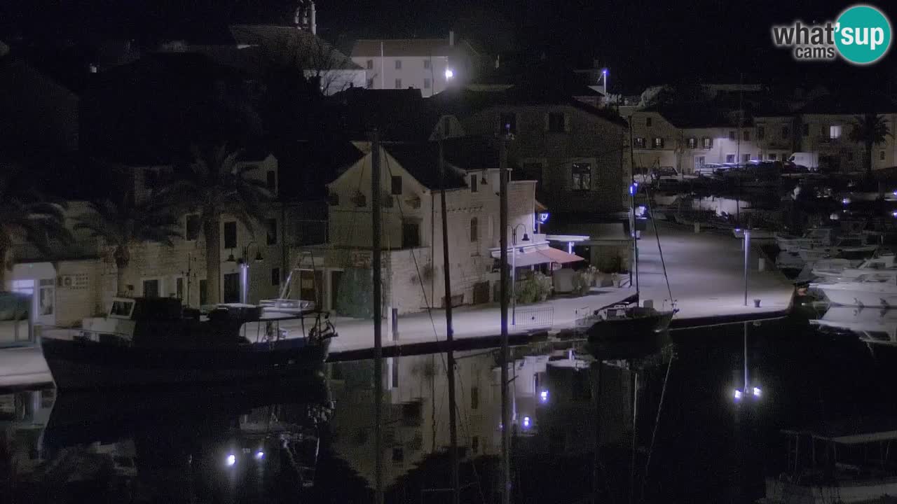 Webcam Hvar Vrboska marina | Dalmazia