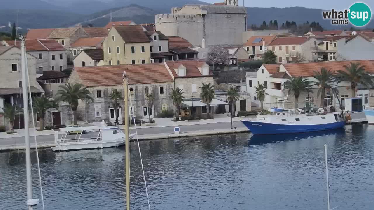 Webcam Vrboska marina | Hvar Insel | Dalmatien