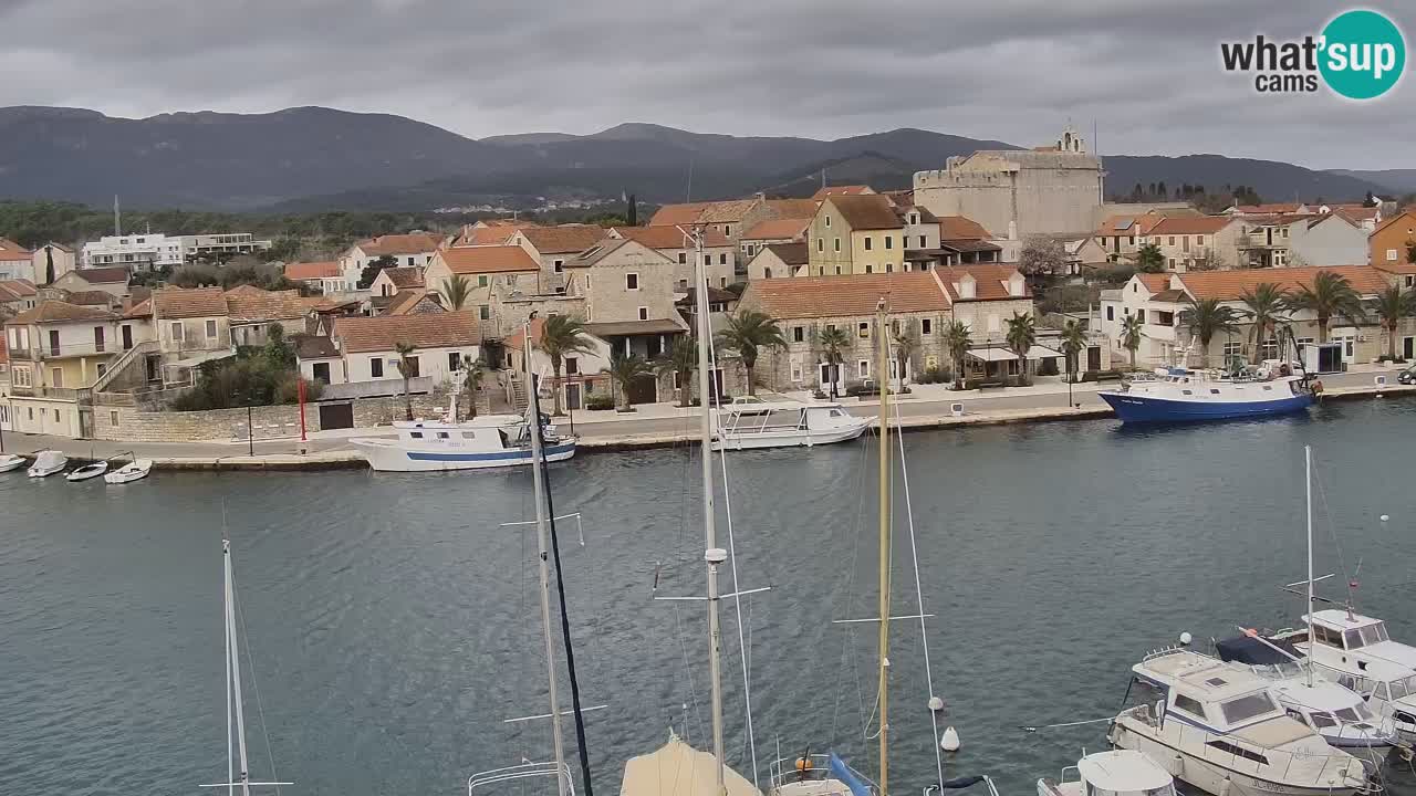 Livecam Hvar Vrboska marina | Île de Hvar | Dalmatia