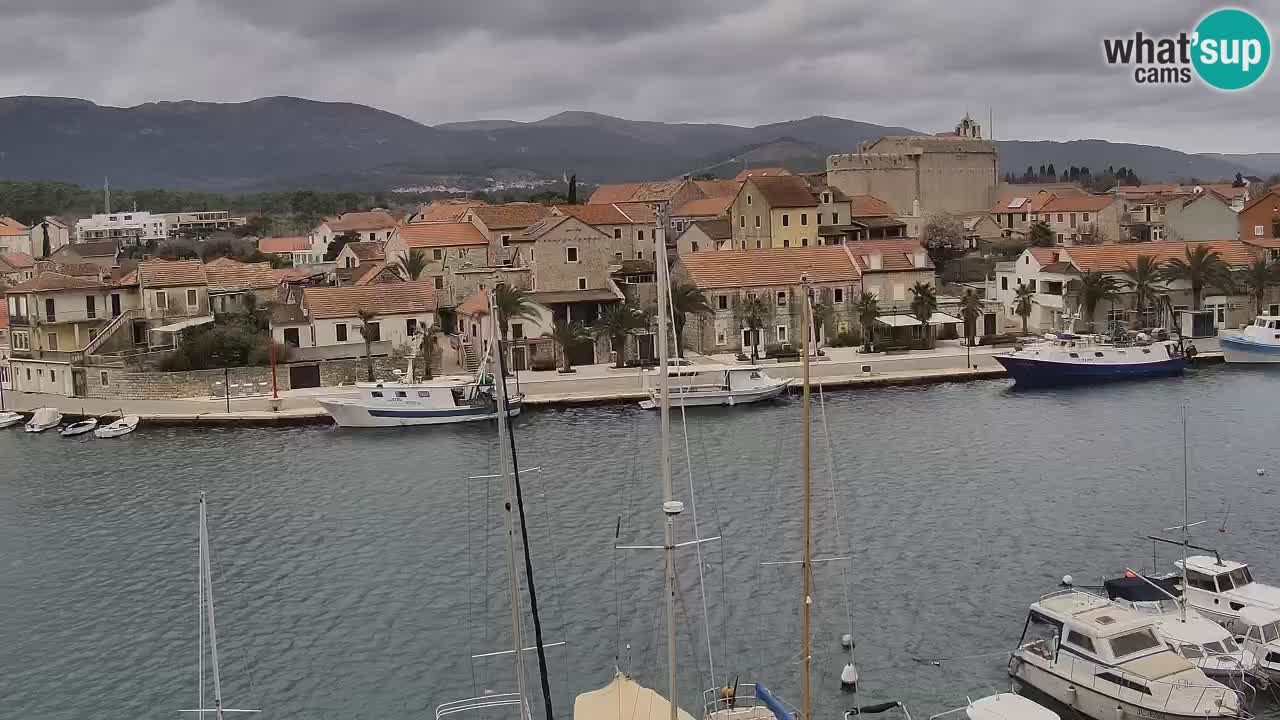 Webcam Hvar Vrboska marina | Dalmazia