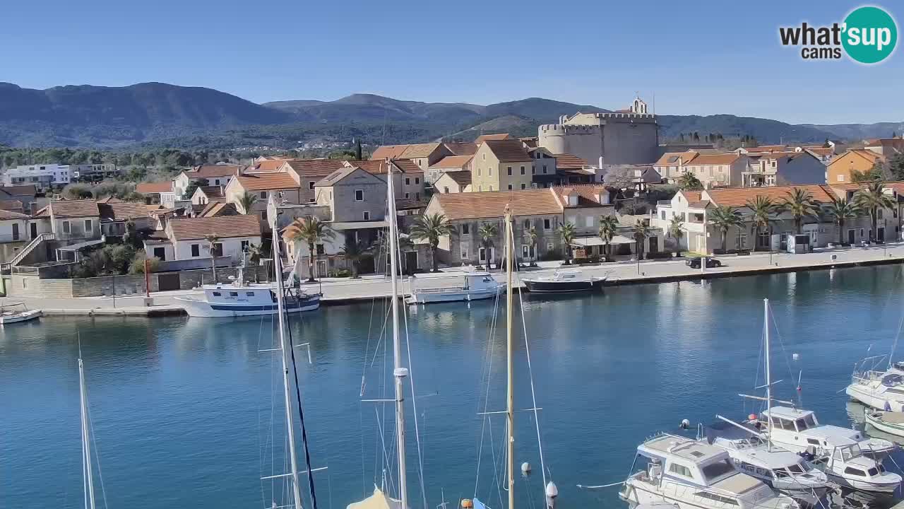 Webcam Hvar Vrboska marina | Dalmazia