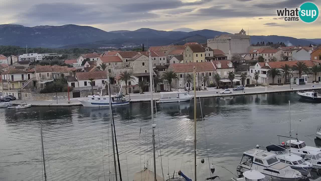 Livecam Vrboska marina | Hvar island | Dalmatia