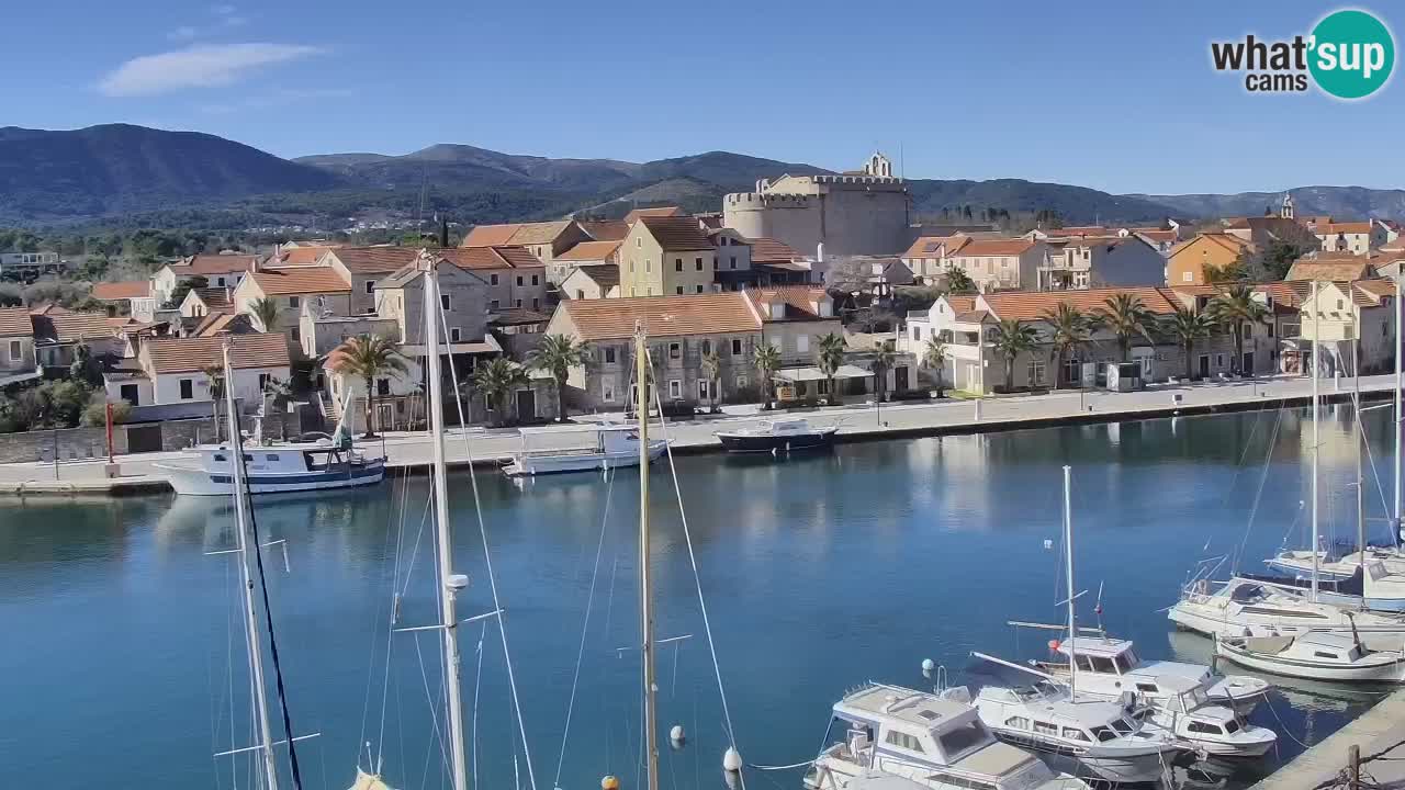 Livecam Vrboska marina | Hvar island | Dalmatia