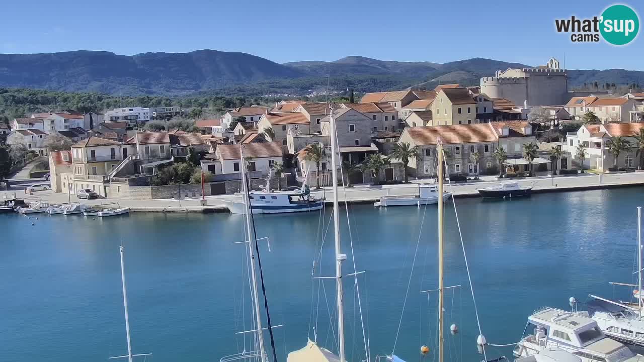 Webcam Vrboska marina | Hvar Insel | Dalmatien