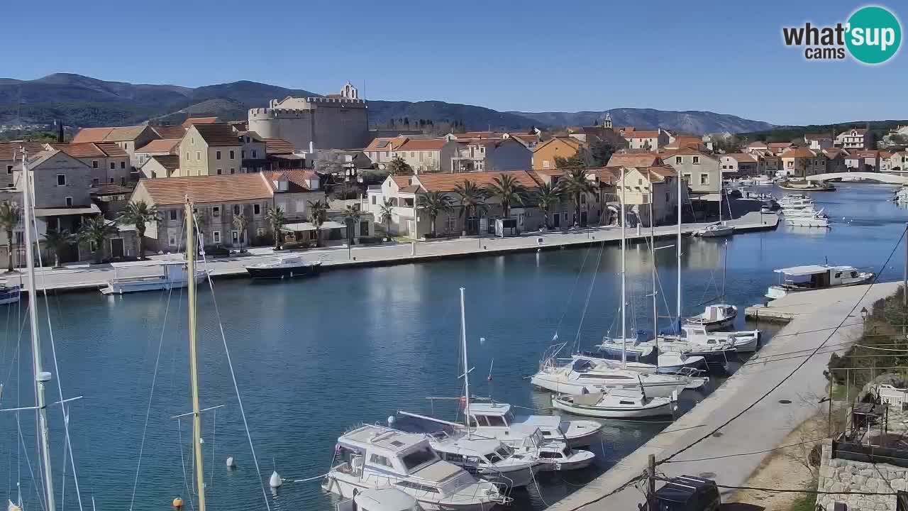 Livecam Hvar Vrboska marina | Île de Hvar | Dalmatia