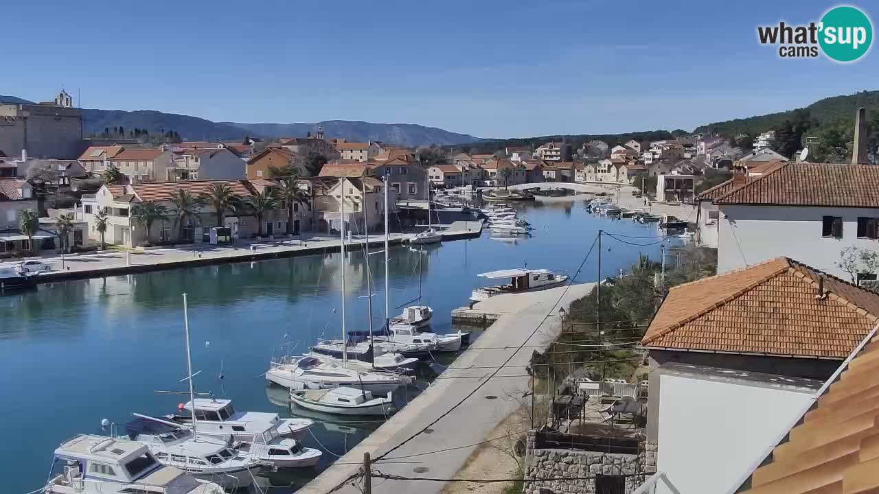 Livecam Hvar Vrboska marina | Île de Hvar | Dalmatia