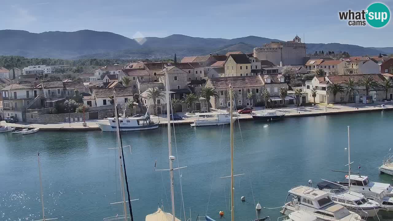 Webcam Hvar Vrboska marina | Dalmazia