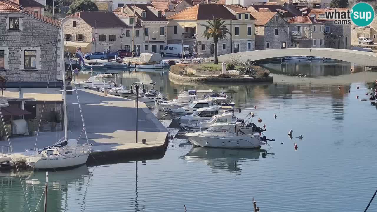 Livecam Hvar Vrboska marina | Île de Hvar | Dalmatia