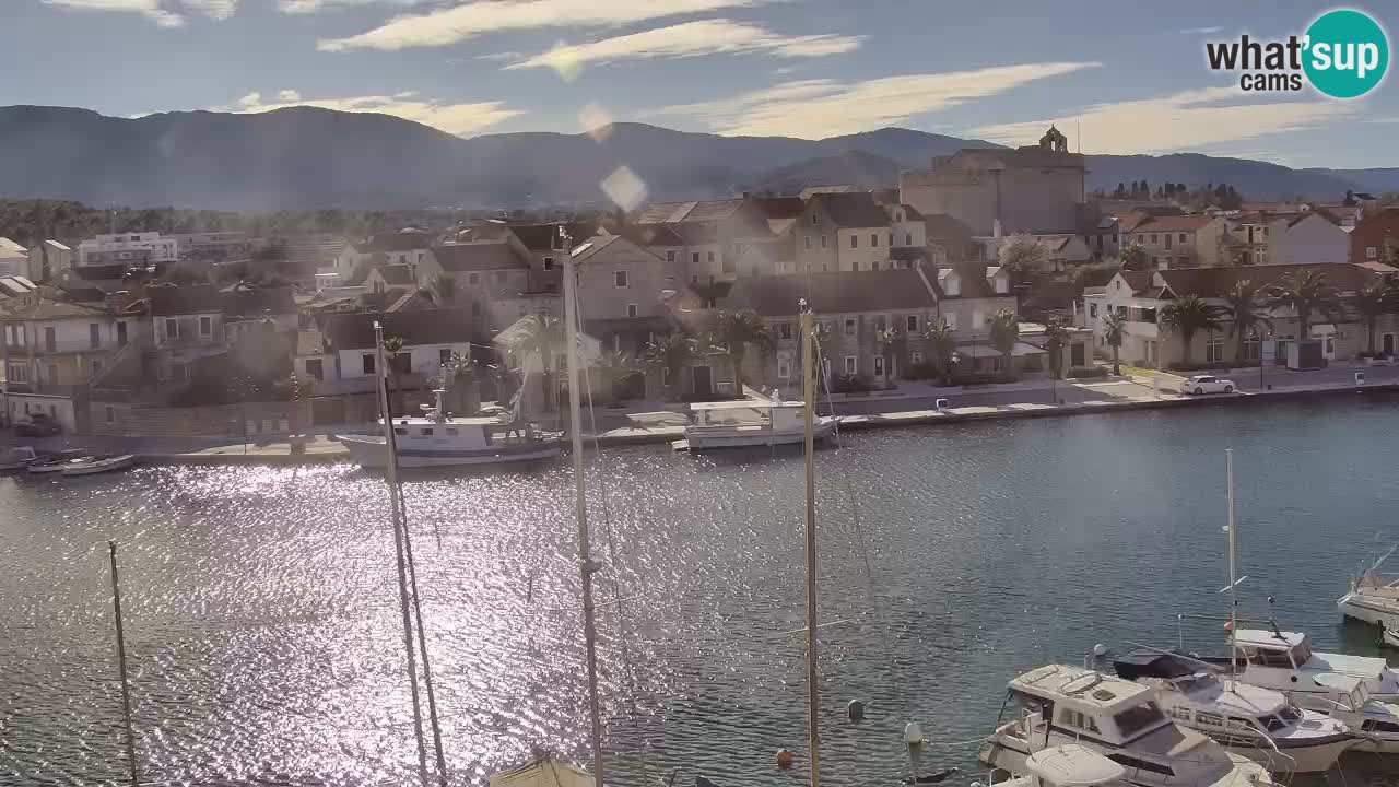 Webcam Vrboska marina | Hvar Insel | Dalmatien