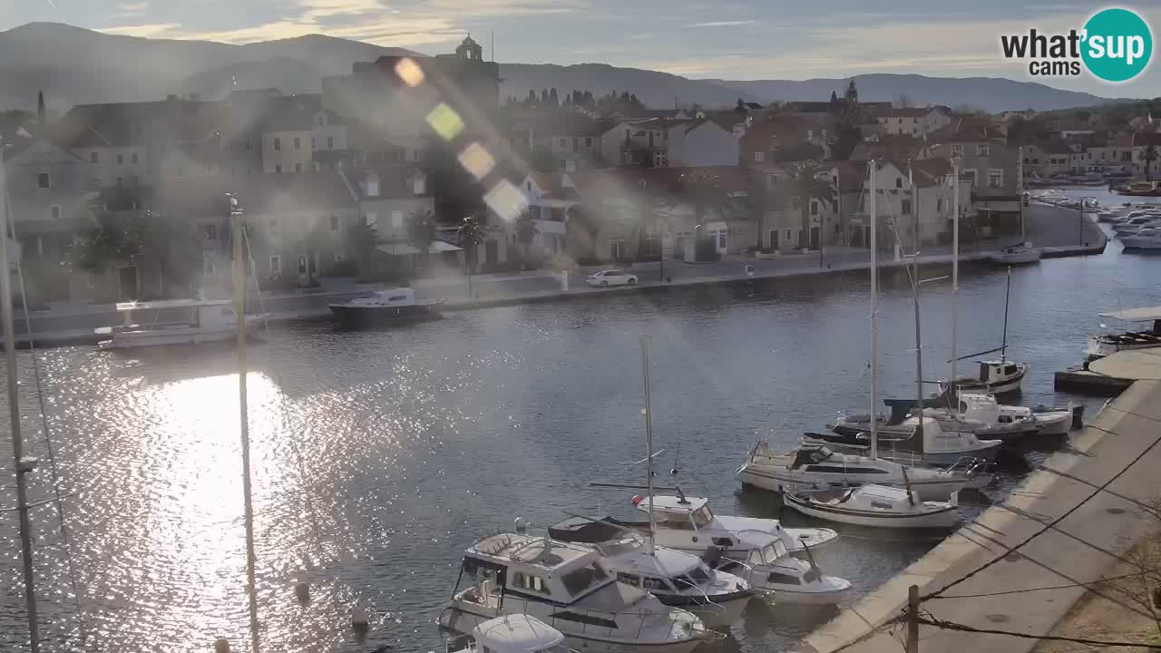 Livecam Vrboska marina | Hvar island | Dalmatia