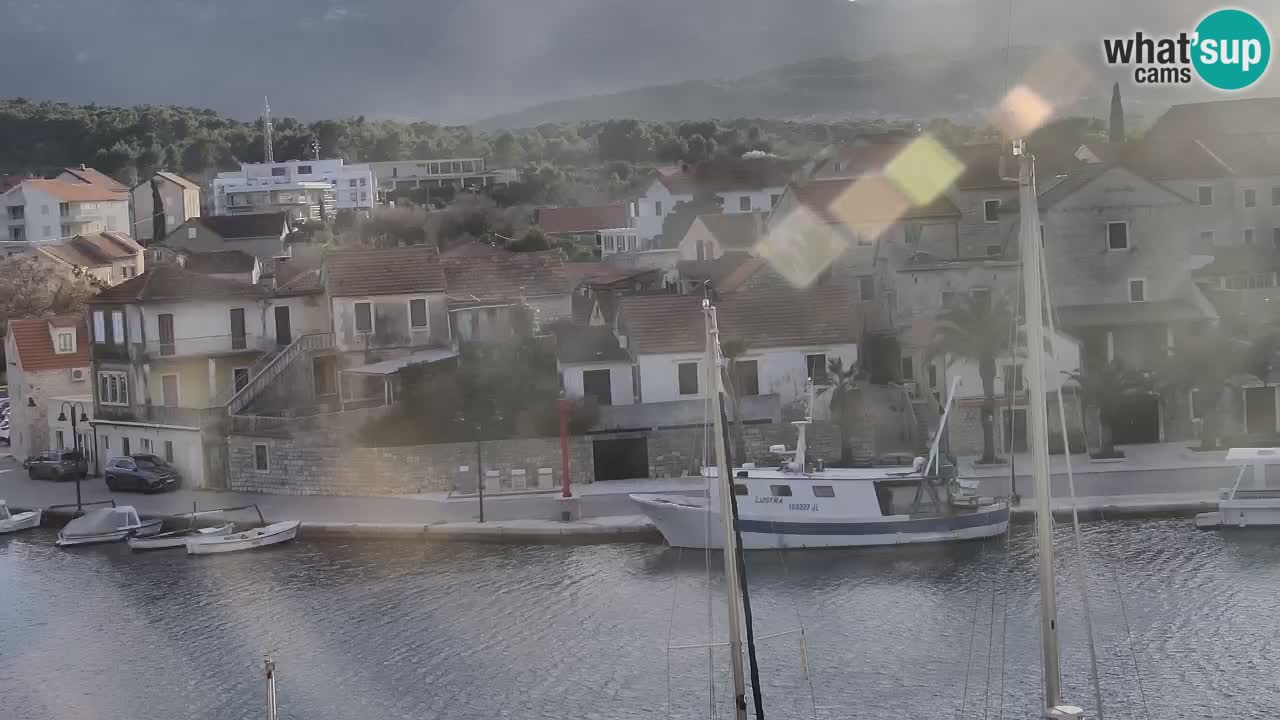 Webcam Vrboska marina | Hvar Insel | Dalmatien