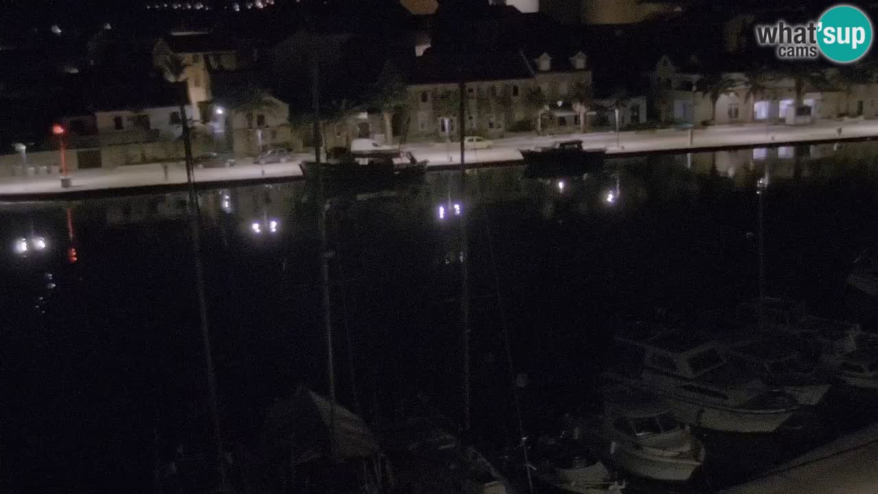 Web kamera Hvar Vrboska marina | otok Hvar | Dalmacija