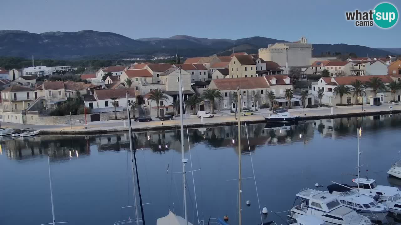 Web kamera Hvar Vrboska marina | otok Hvar | Dalmacija