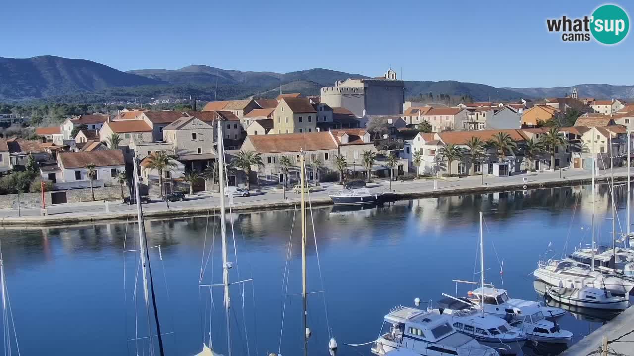 Webcam Hvar Vrboska marina | Dalmazia