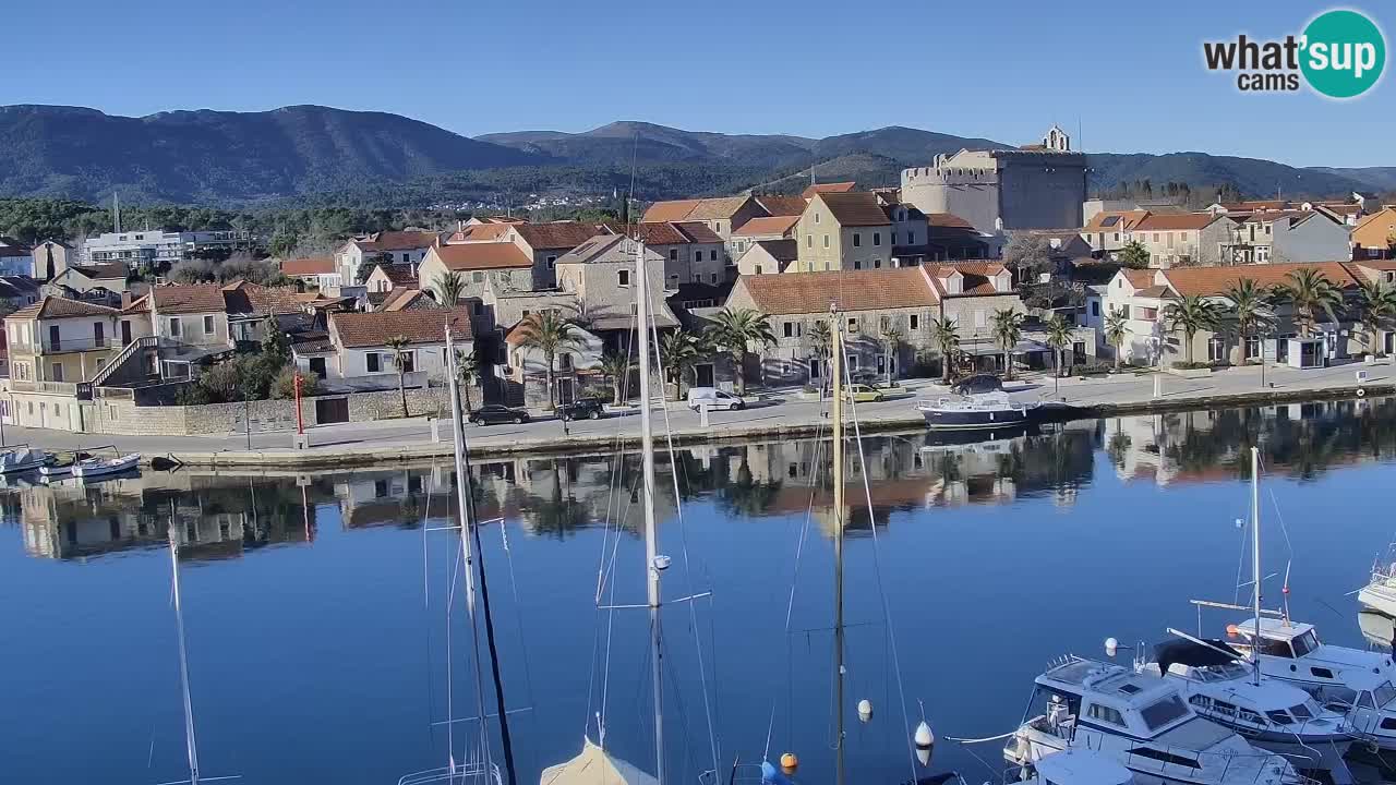 Livecam Vrboska marina | Hvar island | Dalmatia