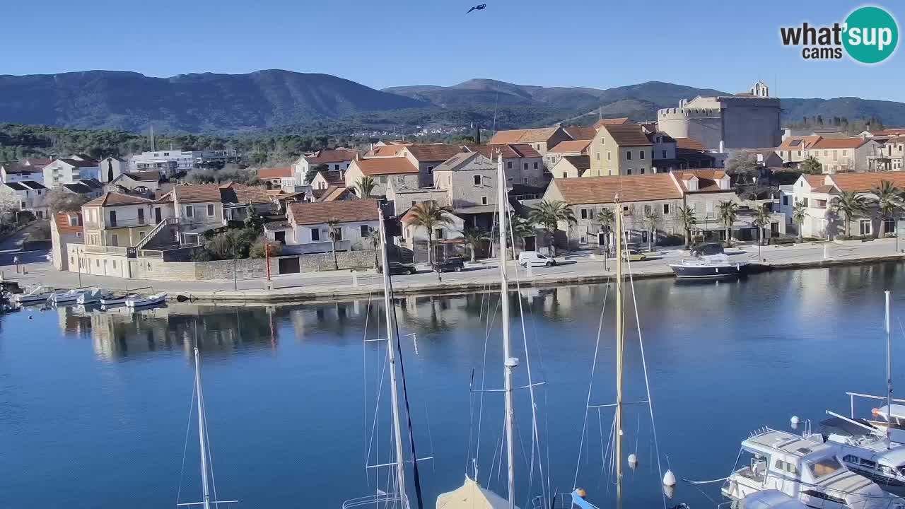 Webcam Hvar Vrboska marina | Dalmazia
