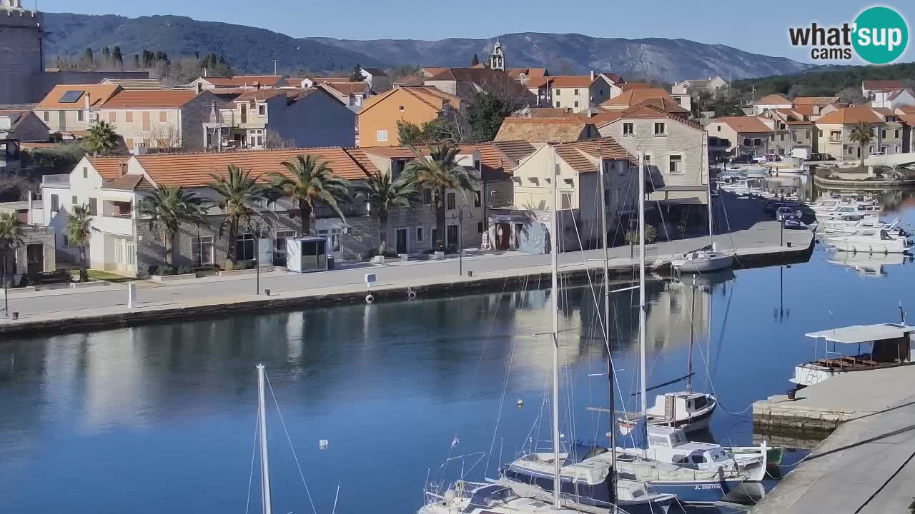 Webcam Vrboska marina | Hvar Insel | Dalmatien