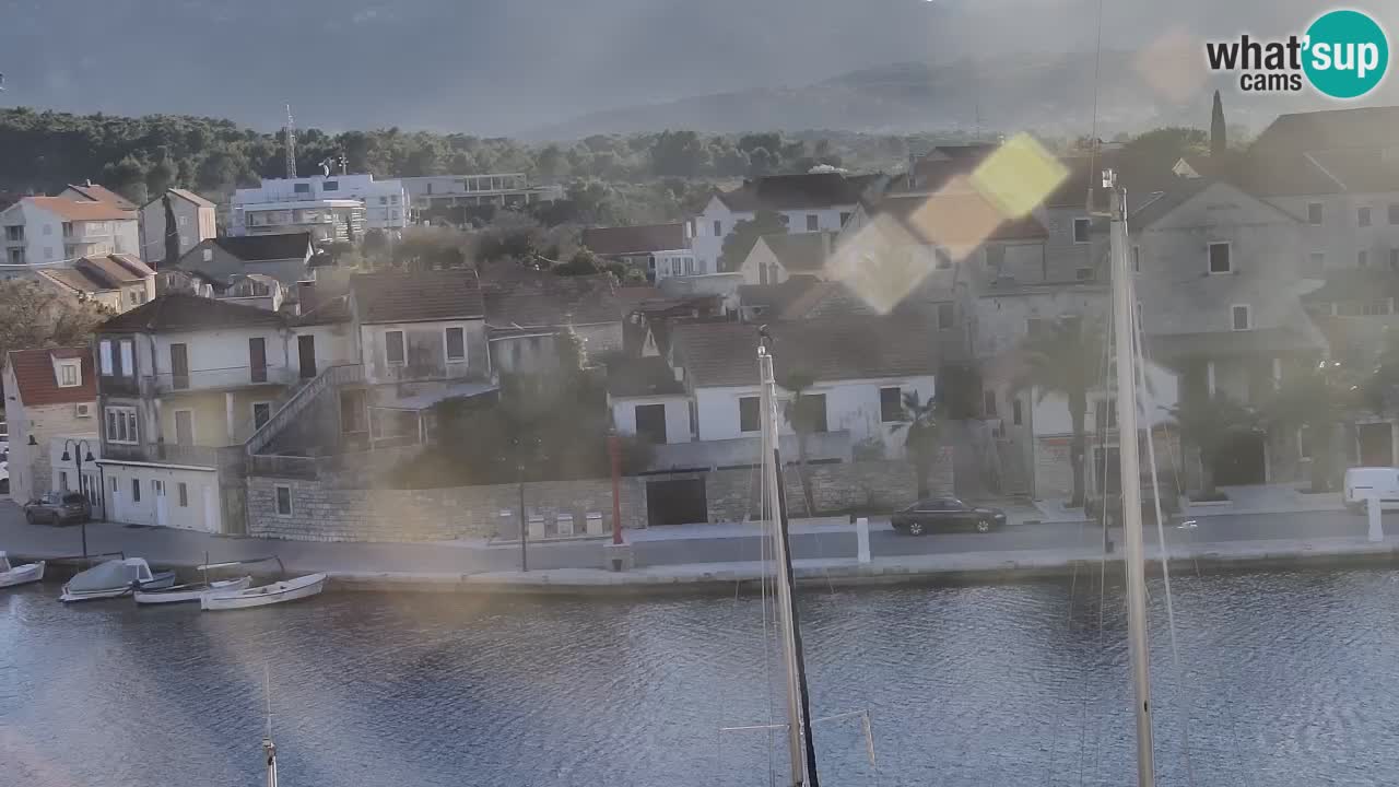 Livecam Vrboska marina | Hvar island | Dalmatia