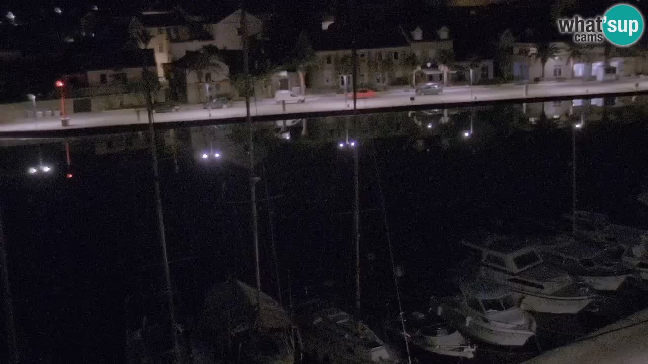Livecam Vrboska marina | Hvar island | Dalmatia