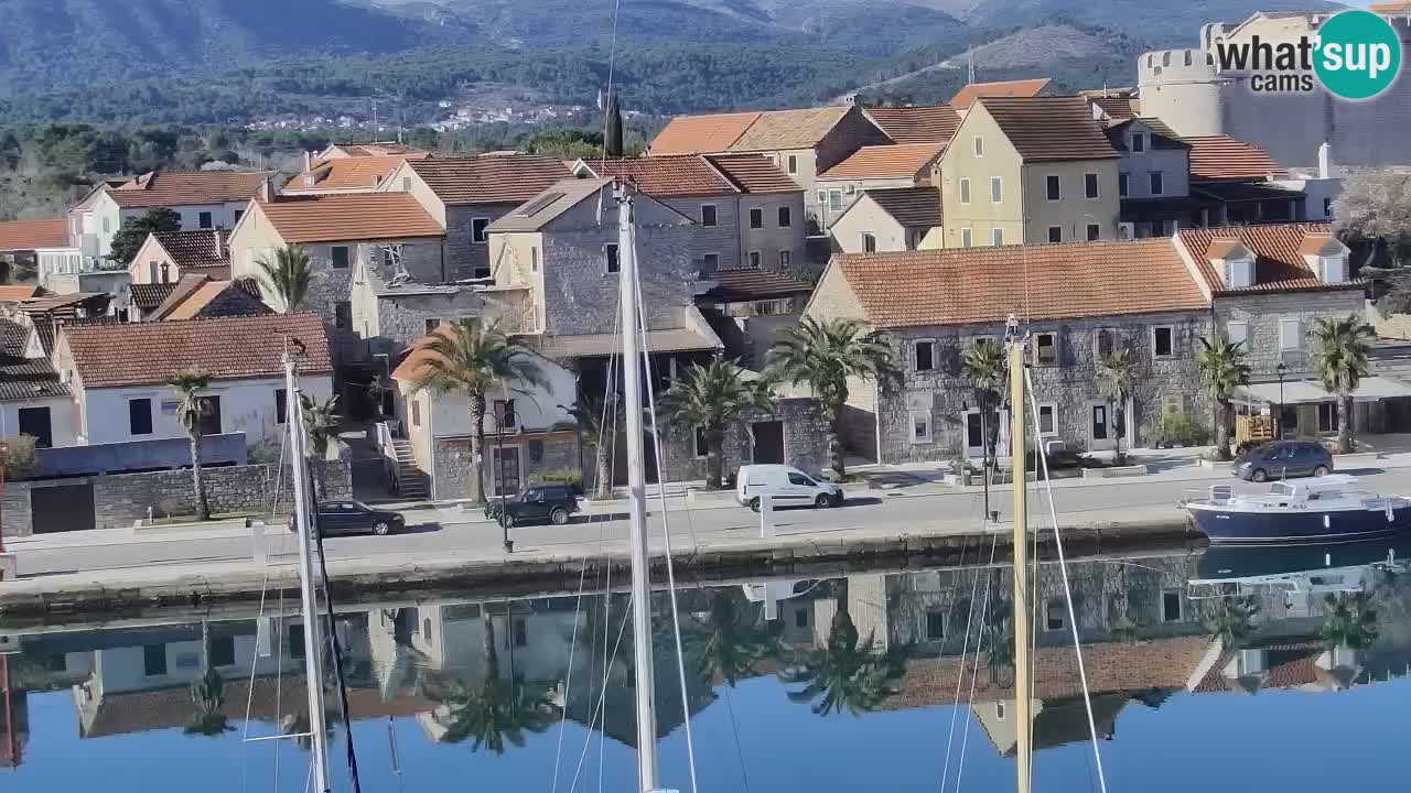 Livecam Vrboska marina | Hvar island | Dalmatia
