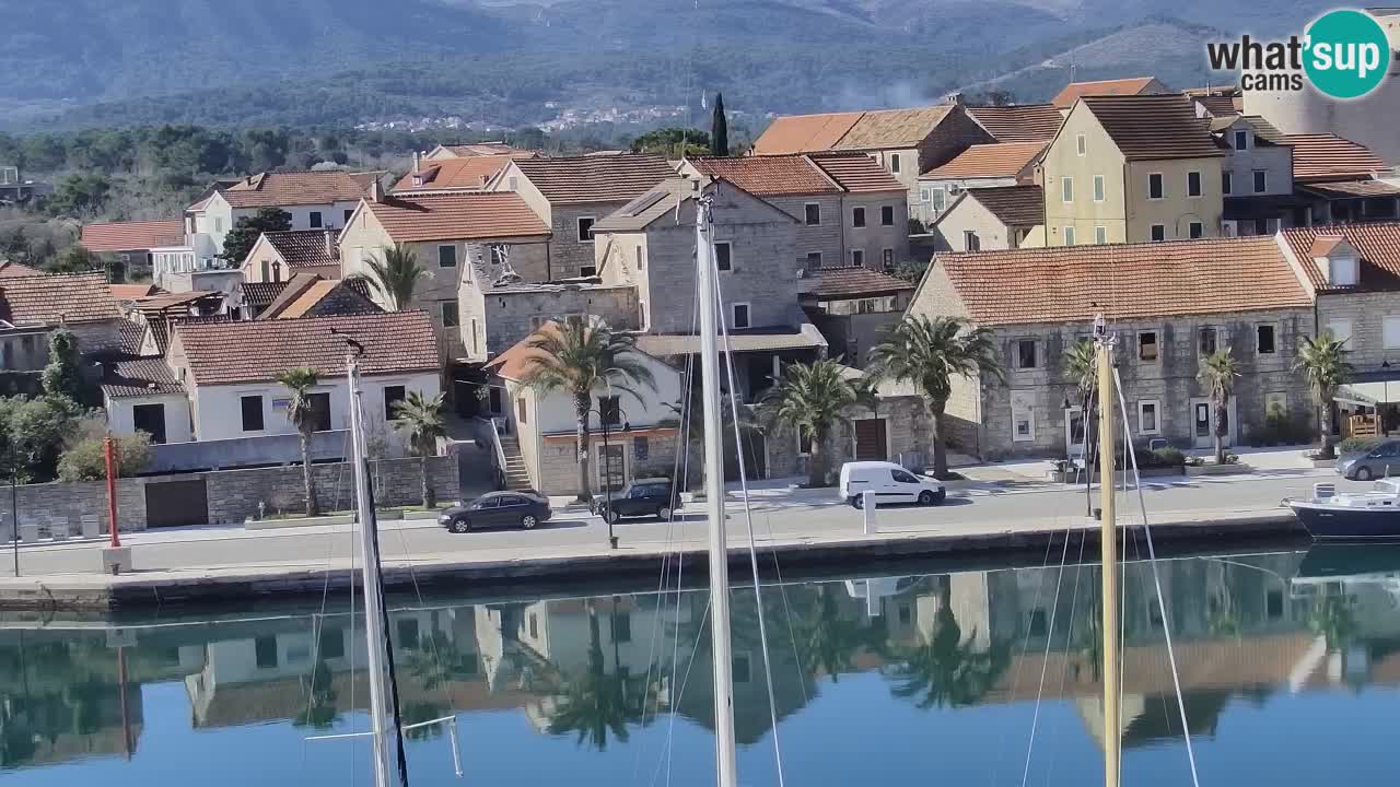 Webcam Hvar Vrboska marina | Dalmazia