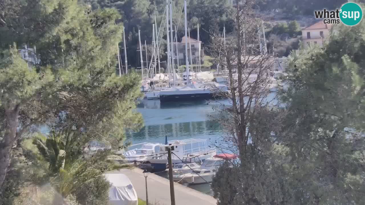 Webcam Vrboska marina | Hvar Insel | Dalmatien