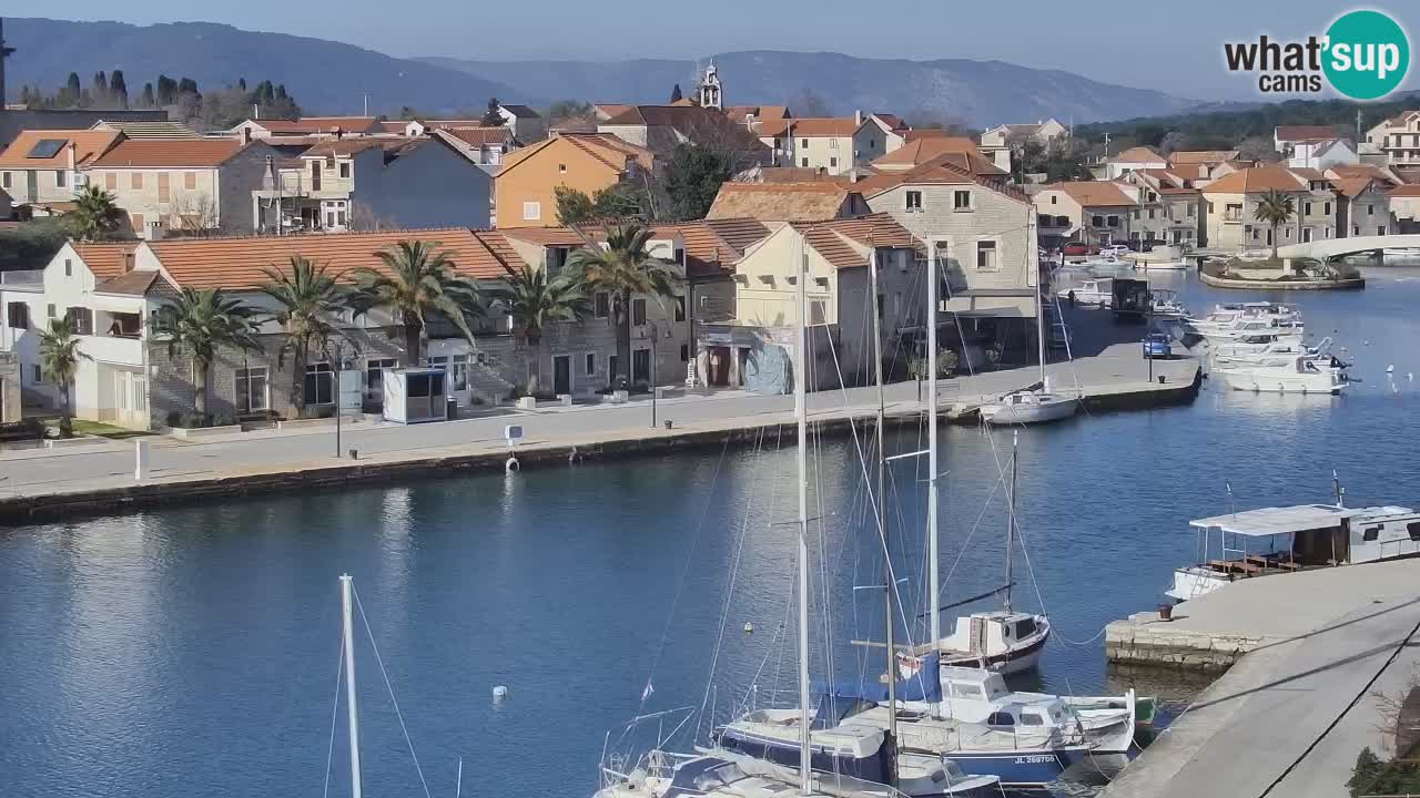 Webcam Vrboska marina | Hvar Insel | Dalmatien