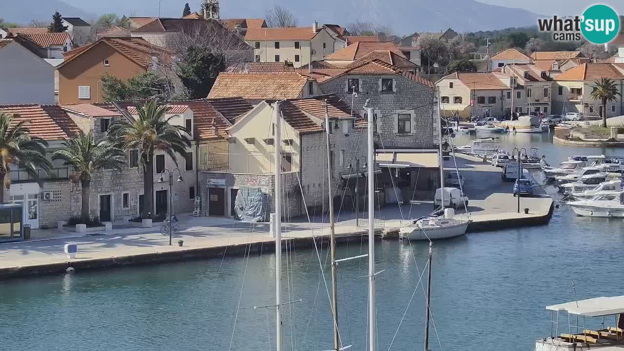 Webcam Hvar Vrboska marina | Dalmazia